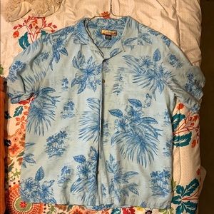 Blue Hawaiian shirt